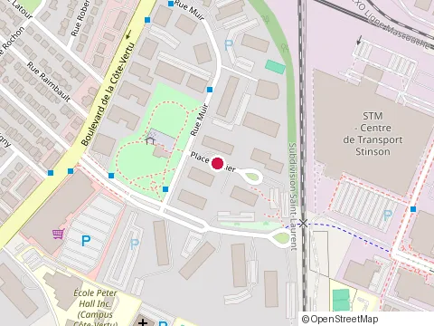 Location of Beauvais Pierre M at 750 Place Fortier, Saint-Laurent