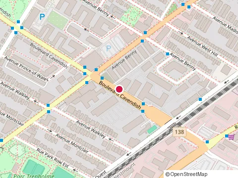 Location of Bébé Minions Homedaycare at 123-2545 boulevard Cavendish, Montréal