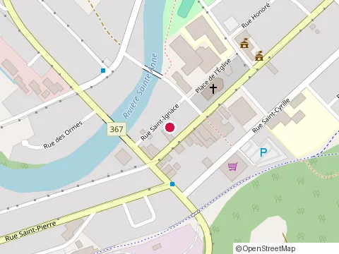 Location of Bedard Excavation at 550 Rue St Joseph, Saint-Raymond