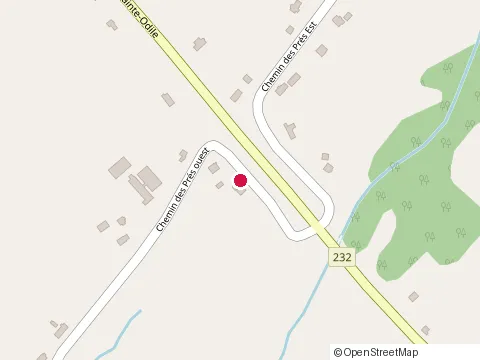 Location of Bédard Laroche Inc at 706 Chem. Sainte-Odile, Rimouski