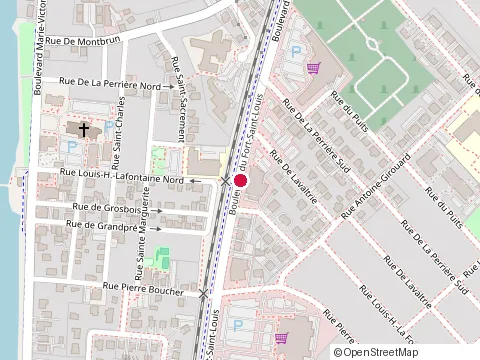 Location of Begin, Dr Rejean at 600 boulevard du Fort-Saint-Louis, Boucherville
