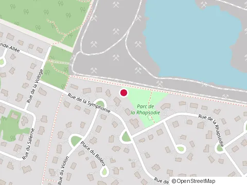 Location of Bei Construction at de la Rue de la Rhapsodie 1812, Saint-Lazare