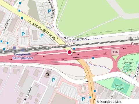 Location of Bel Oto at 4585 chemin de Chambly, Saint-Hubert