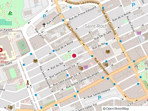 Location of Bel-Gaufre Inc at 900 boulevard Charest E, Québec