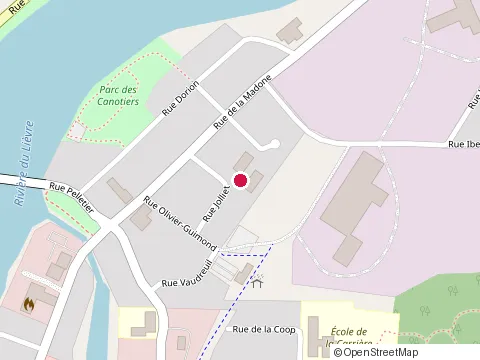 Location of Belanger l'Infini Alain at 860 Jolliet, Mont-Laurier
