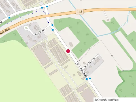 Location of Belgamme 99 at 1635 Rue Principale, Laval