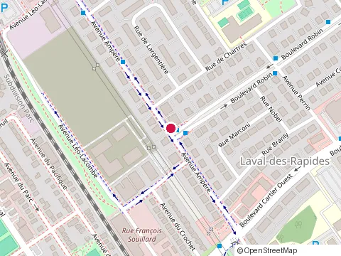 Location of Belgarcon Ent at 309 Avenue Ampere, Laval