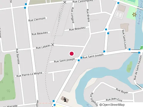 Location of Belle et Rebelle at 255 Rue Brière, Saint-Jérôme