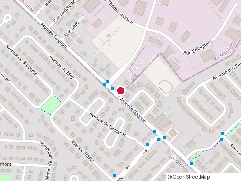 Location of Belle Pelouse at 1805 Montee Gagnon, Terrebonne