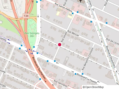 Location of Belle-Vue Paysagement at 420 Rue la Salle, Longueuil