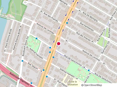 Location of Belleau Ginette Assurances at 2082 Boulevard Henri-Bourassa E, Montréal