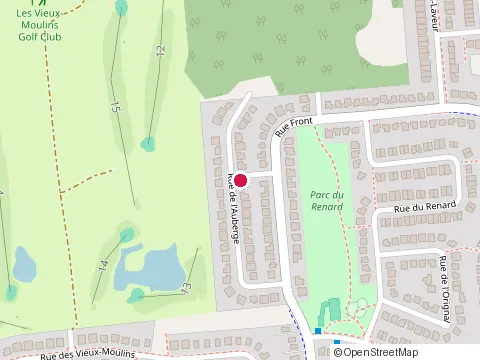 Location of Bellefleur Construction at 104 Rue de l'Auberge, Gatineau