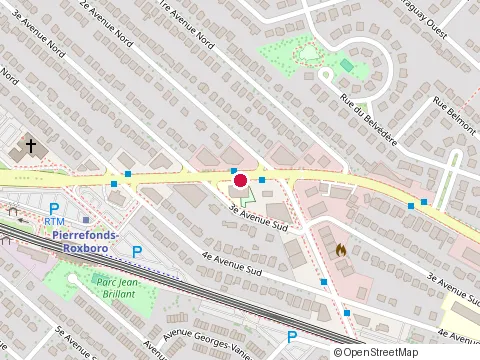 Location of Bellevue Cpa Inc. at 3A Rue du Centre Commercial, Roxboro