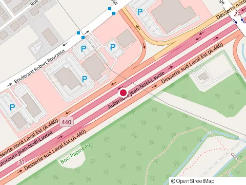Location of Ben & Florentine at avenue des Aristocrates Local 104 Local 104, Laval