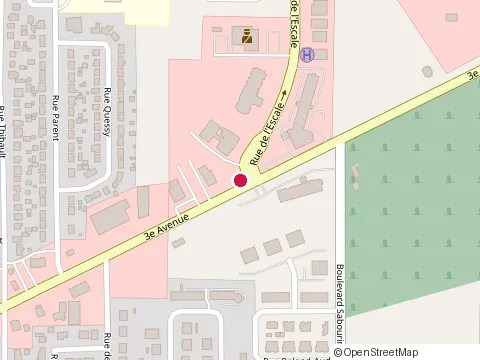 Location of Bénédictine at 1645 3E Avenue, Val-d'Or