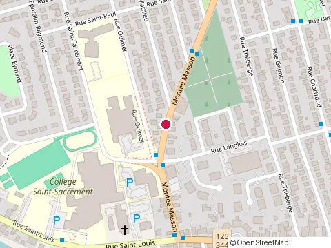 Location of Benjamin Pimentel at 555 Mnt Masson, Terrebonne