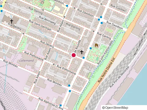 Location of Benjico - Rénovation, Agrandissement Maison Hochelaga-Maisonneuve at 3180 Rue de Rouville, Montréal