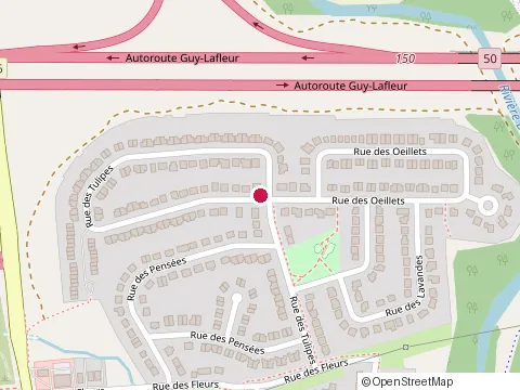 Location of Benoit Clement at 234 Rue des Tulipes, Gatineau