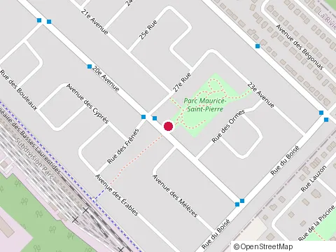 Location of Benoit Fugère Rénovation at 1305 avenue des Mélèzes, Saint-Jérôme