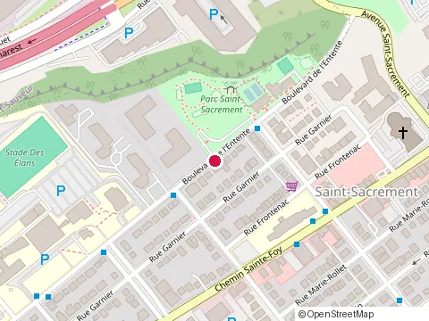 Location of Berger Liette Designer at Bd de l'Entente #312, Québec