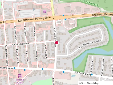 Location of Berger Michel Dr at 155 Boulevard Labrosse, Gatineau