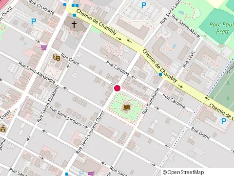 Location of Bergeron & Fortier Associés at 80 Rue Saint-Laurent O, Longueuil