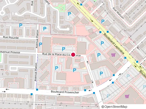 Location of Bergeron & Senecal at 4 place du Commerce, Brossard