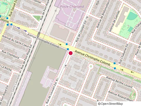 Location of Bergeron S Electrique Inc at A-1230 Rue de Louvain E, Montréal