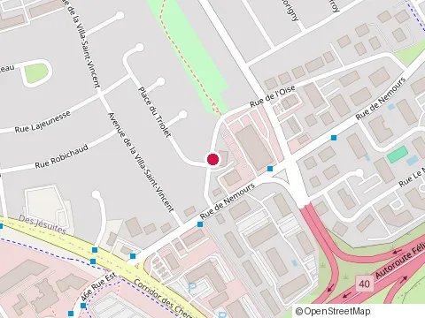 Location of Bernard-Rénov at 989 Rue de l'Oise, Québec