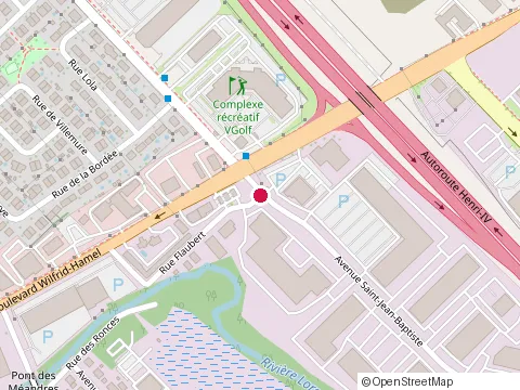 Location of Berthiaume Constructif at 3111 Rue Flaubert, Québec