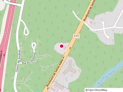 Location of Bertrand Jacques-B at 206 Bd de Sainte-Adèle, Sainte-Adèle