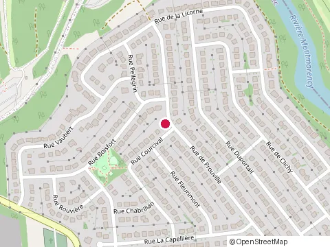 Location of Besmarine Inc. at 428 Rue Courcival, Québec