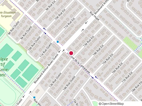 Location of Beton 4 Saisons Enr at 51 13E St E, Rimouski