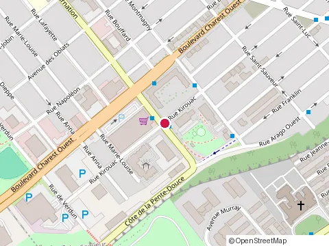 Location of Beton Design at 1078 Lescarbot St, Québec