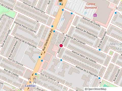 Location of Beton Dm at 3270 avenue Henri-de Salières, Montréal