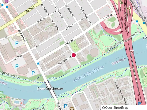 Location of Béton Estampé Design at 12 3E Ave, Québec
