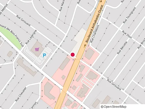 Location of Béton Harlow Inc. at 53 Rue Girouard, Victoriaville