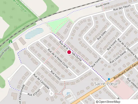 Location of Béton Jt Inc. at 161 Rue de la Grande-Ourse, Rimouski