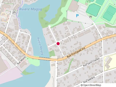Location of Béton Lml at 94 Rue du Michigan, Magog