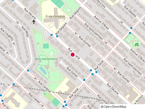 Location of Béton Maintenance at 1760 Rue Décarie, Saint-Laurent