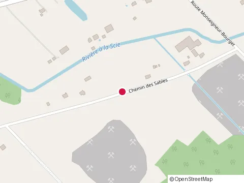 Location of Béton Par at 701 Chem. des Sables E, Lévis