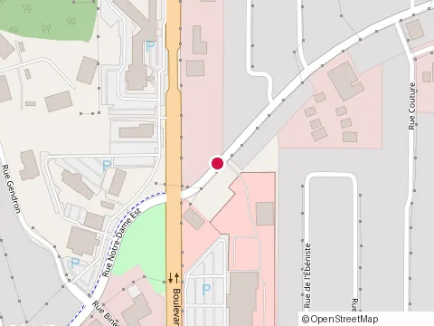 Location of Beton Pierre Trottier Inc at 523 Rang Nault, Victoriaville