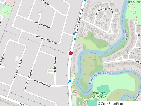Location of Béton Pro-Expert Inc. at Rue Principale N #7, Delson