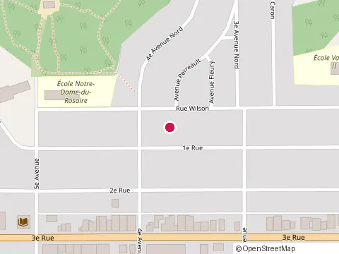 Location of Beton Tremblay Inc at 488 1 Iere Rue, Chibougamau