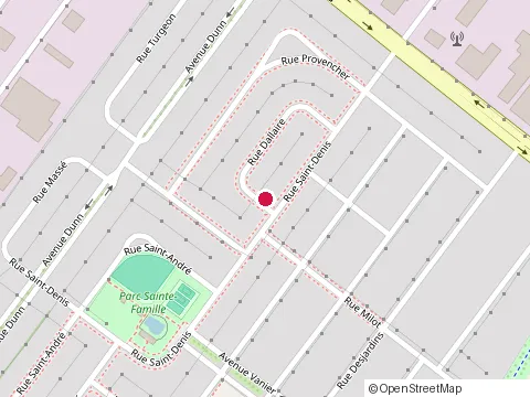 Location of Béton. Fl at 17 Rue Dallaire, Victoriaville