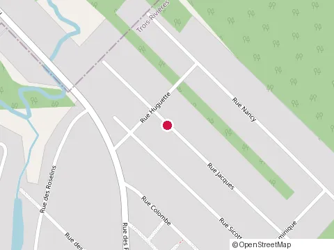 Location of Betonex Usine Mobile at 45 Rue Jacques-Létourneau, Trois-Rivières