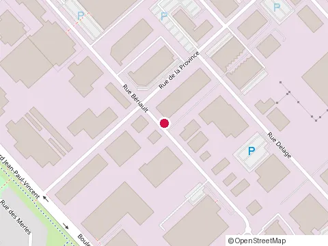 Location of Bétonika at 766 Rue Bériault, Longueuil