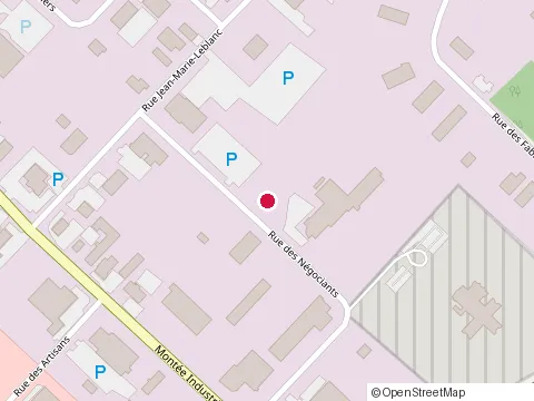 Location of Betonnieres du Golfe Inc at 468 Rue des Façonniers, Rimouski