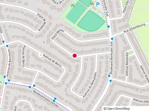 Location of Bfp Rive-Nord at 19 Place Berlioz, Candiac