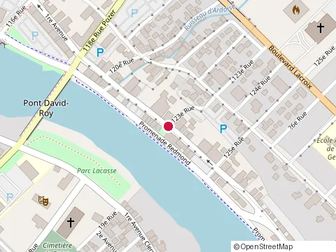 Emplacement de Bianka Champagne Sexologue au 105 123E Rue, Saint-Georges